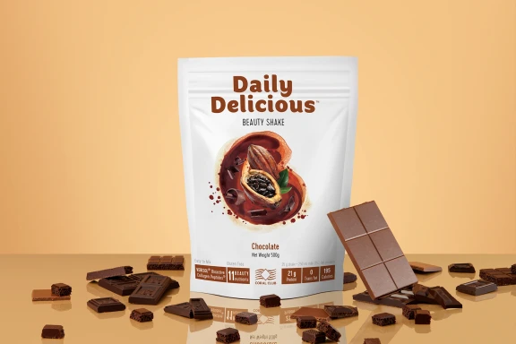 Daily Delicious Beauty Shake cu aromă de ciocolată